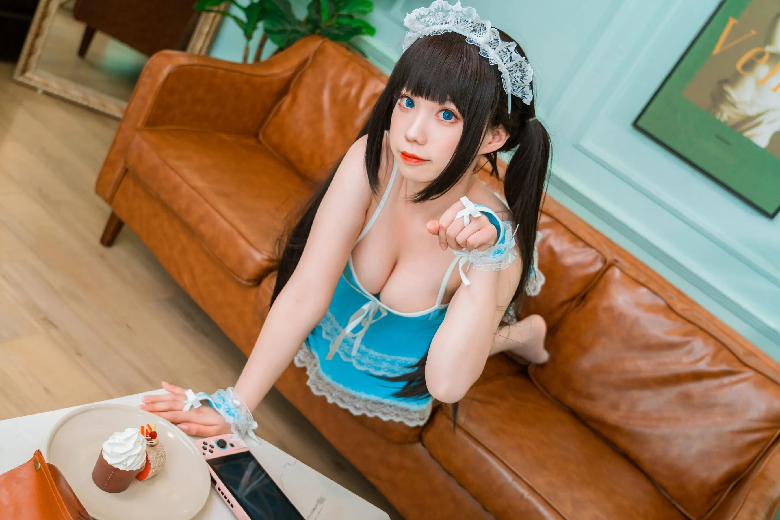 芦苇苇苇 – NO.01 蓝色女仆 [24P]插图9